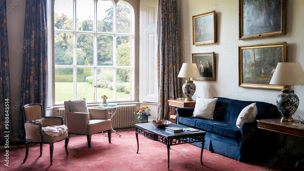 Obraz premium Victorian living room