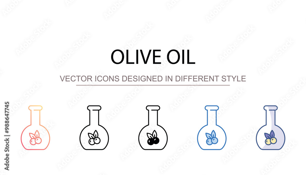 Olive Oil icon design with white background stock illustration Olive Oil icon design with white background stock illustration