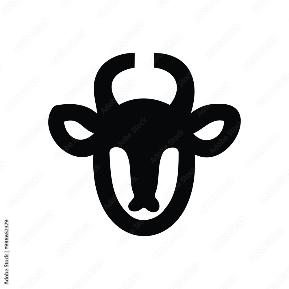 Vector file contains a silhouette of an animal icon Vector file contains a silhouette of an animal icon