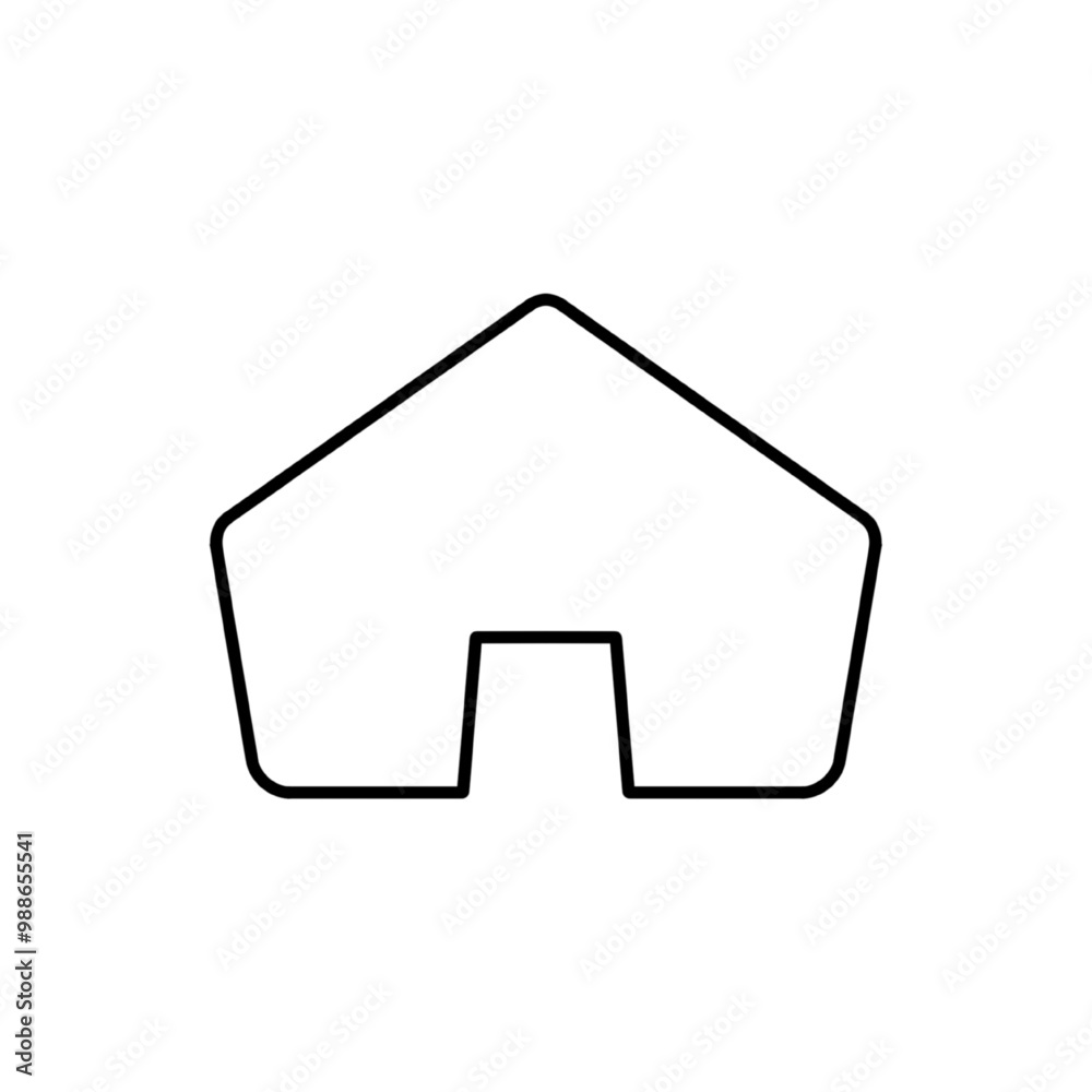 home icon vector illustration, isolated on white home icon vector illustration, isolated on white