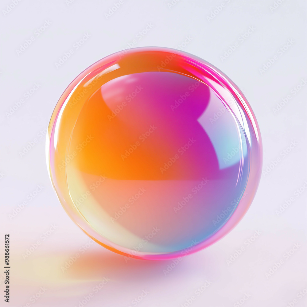 3D Bouncy Ball Icon: Fun Playtime Toy Illustration Logo 3D Bouncy Ball Icon: Fun Playtime Toy Illustration Logo