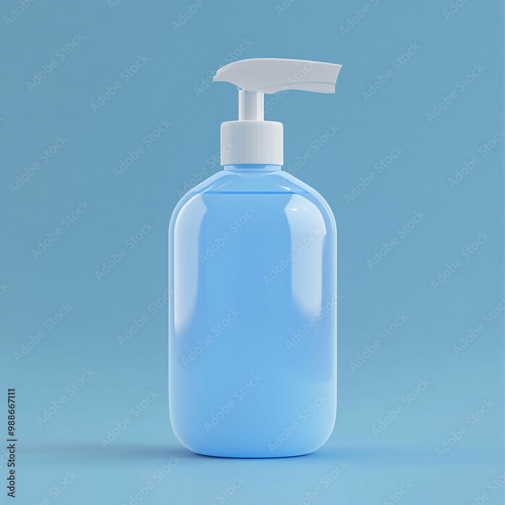 3D Sanitizer Icon: Essential Hygiene Product Illustration Logo 3D Sanitizer Icon: Essential Hygiene Product Illustration Logo