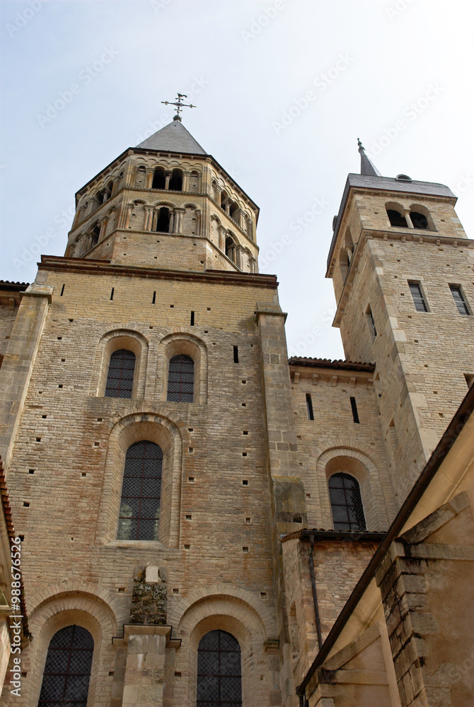 Abbaye de Cluny XI et XIIé, 71, Cluny, Saône et Loire, région Bourgogne Franche Comté, France Abbaye de Cluny XI et XIIé, 71, Cluny, Saône et Loire, région Bourgogne Franche Comté, France