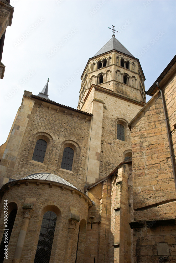 Abbaye de Cluny XI et XIIé, 71, Cluny, Saône et Loire, région Bourgogne Franche Comté, France Abbaye de Cluny XI et XIIé, 71, Cluny, Saône et Loire, région Bourgogne Franche Comté, France