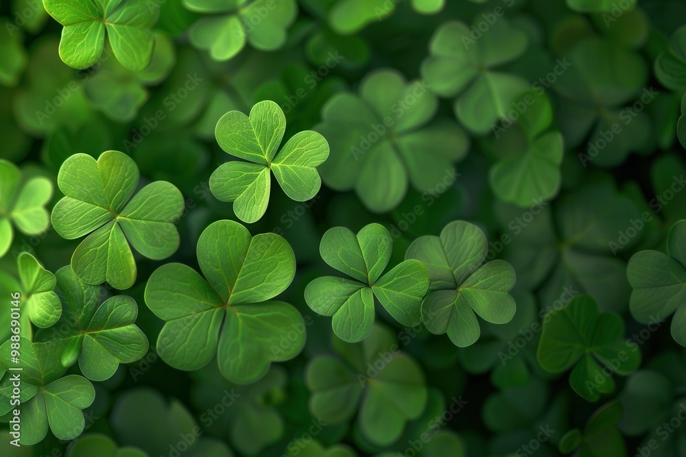 Lively St. Patrick's Day Celebration. High-detailed wallpaper with a plain background Lively St. Patrick's Day Celebration. High-detailed wallpaper with a plain background