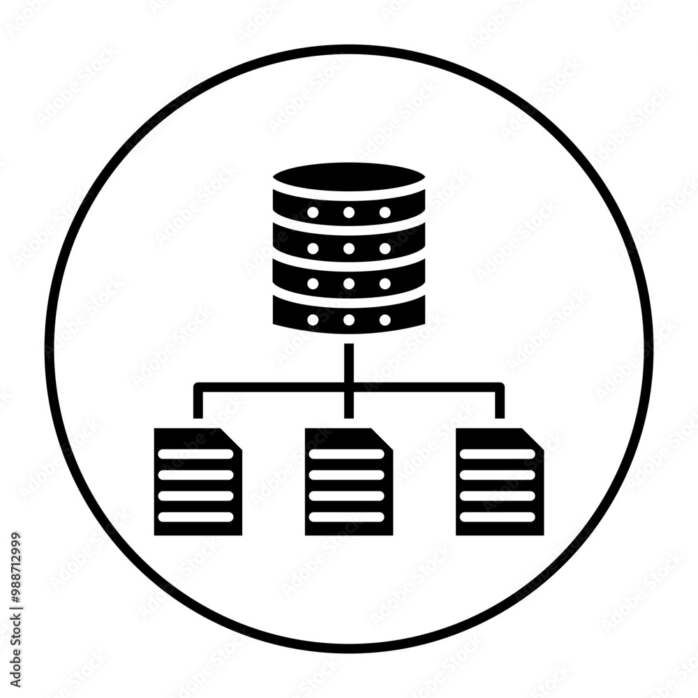 Data Structure vector icon. Can be used for No Code iconset. Data Structure vector icon. Can be used for No Code iconset.