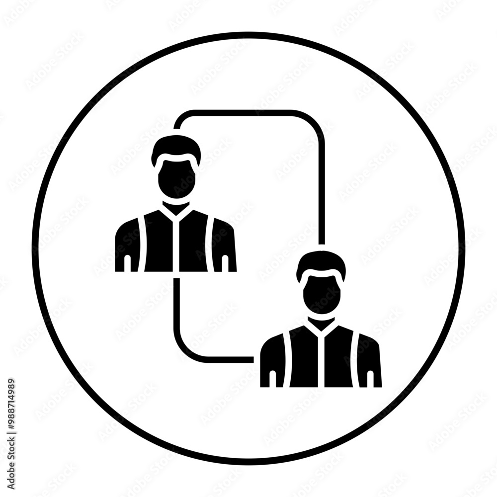 Referral vector icon. Can be used for Home Based Business iconset. Referral vector icon. Can be used for Home Based Business iconset.