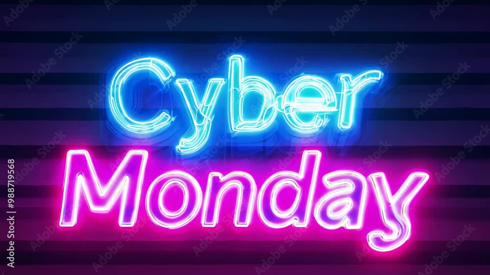 Glowing neon sign displaying Glowing neon sign displaying