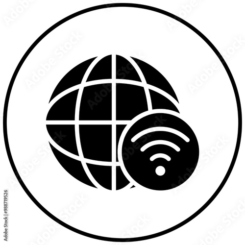 Network Connectivity vector icon. Can be used for Networking iconset.