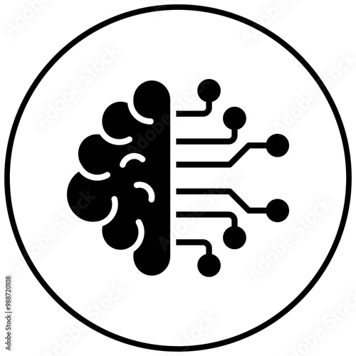 Intelligence vector icon. Can be used for Business Analytics iconset.