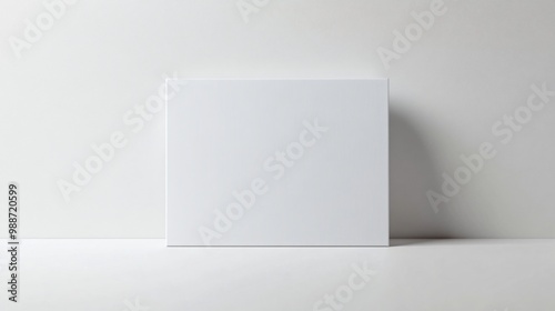 Wallpaper Mural Elegant White Canvas on Minimal Background Torontodigital.ca