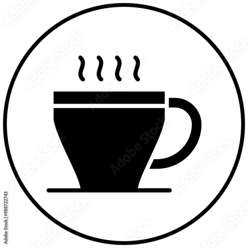 Espresso Cup vector icon. Can be used for Italy iconset.