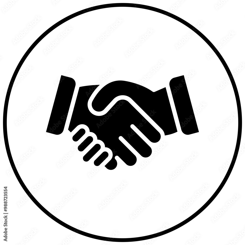Deceptive Handshake vector icon. Can be used for Corruption iconset. Deceptive Handshake vector icon. Can be used for Corruption iconset.