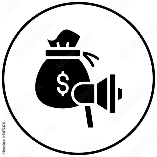 Sleazy Lobbyist vector icon. Can be used for Corruption iconset.