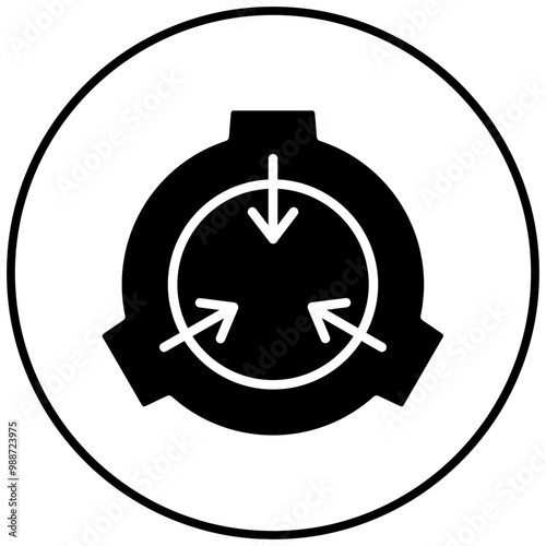 Containment Protocol vector icon. Can be used for Infectious Diseases iconset.