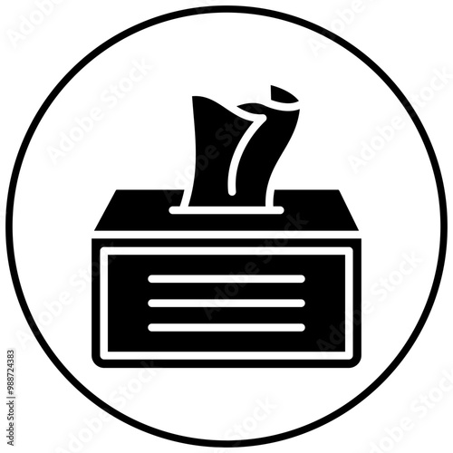 Sanitizing Wipes vector icon. Can be used for Infectious Diseases iconset.