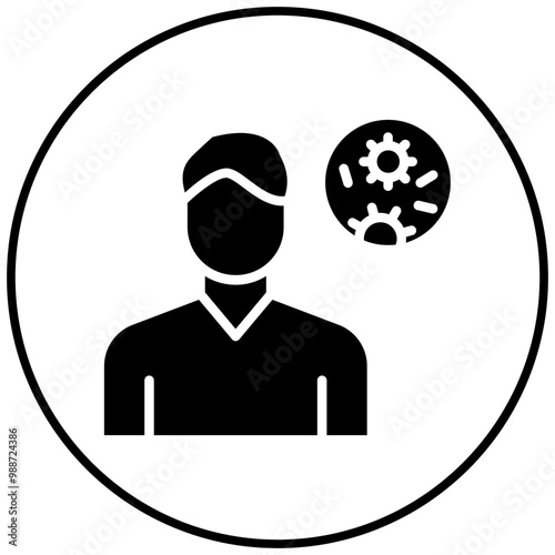 Vector-Borne Disease vector icon. Can be used for Infectious Diseases iconset.