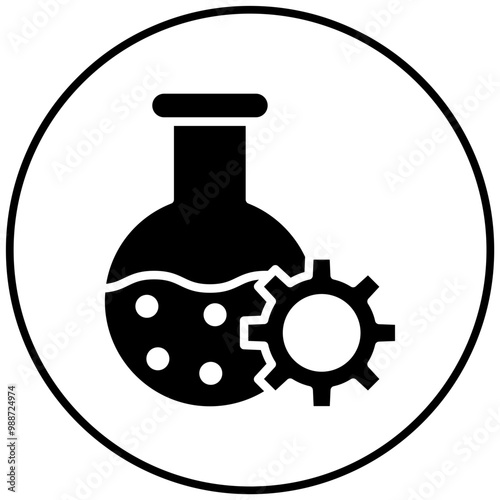 Catalyst vector icon. Can be used for Lab iconset.