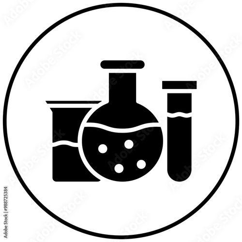 Laboratory vector icon. Can be used for Lab iconset.