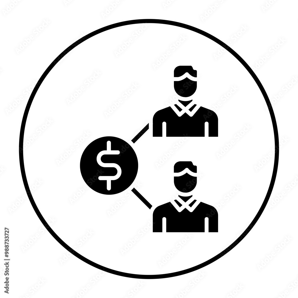 Cash Distribution Network vector icon. Can be used for Trading iconset. Cash Distribution Network vector icon. Can be used for Trading iconset.
