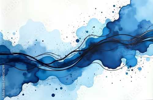 abstract blue background