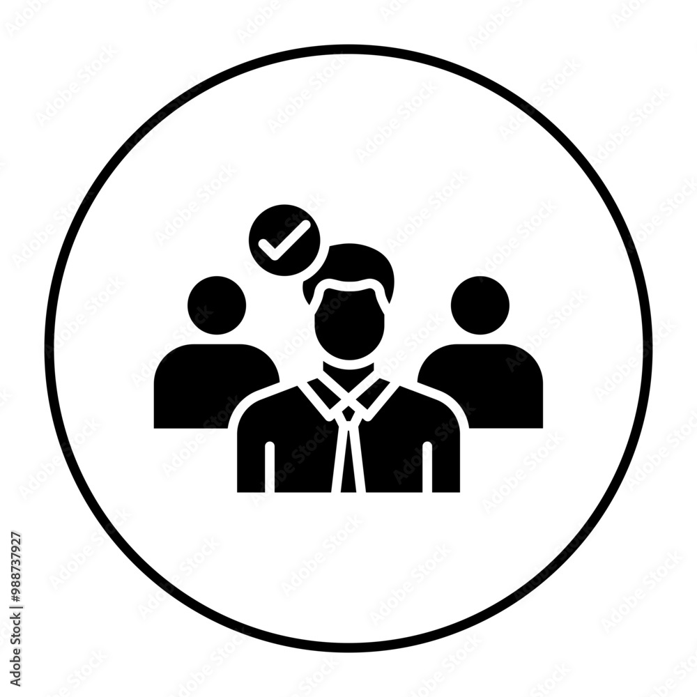 Business Leader vector icon. Can be used for Business and Finance iconset. Business Leader vector icon. Can be used for Business and Finance iconset.