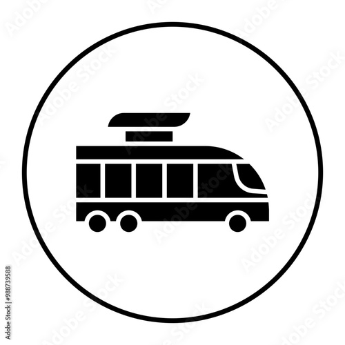 Transportation vector icon. Can be used for Vacation Planning iconset.