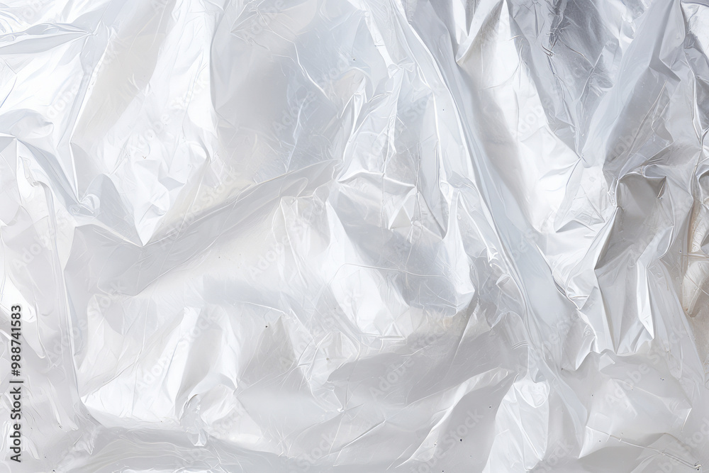 Processed collage of transparent cellophane plastic foil texture. Background for banner, backdrop Processed collage of transparent cellophane plastic foil texture. Background for banner, backdrop
