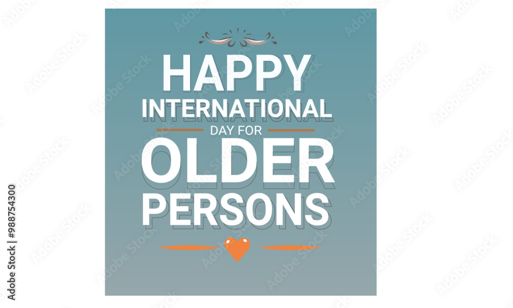 international day of older perdons Vector illustration. eps international day of older perdons Vector illustration. eps