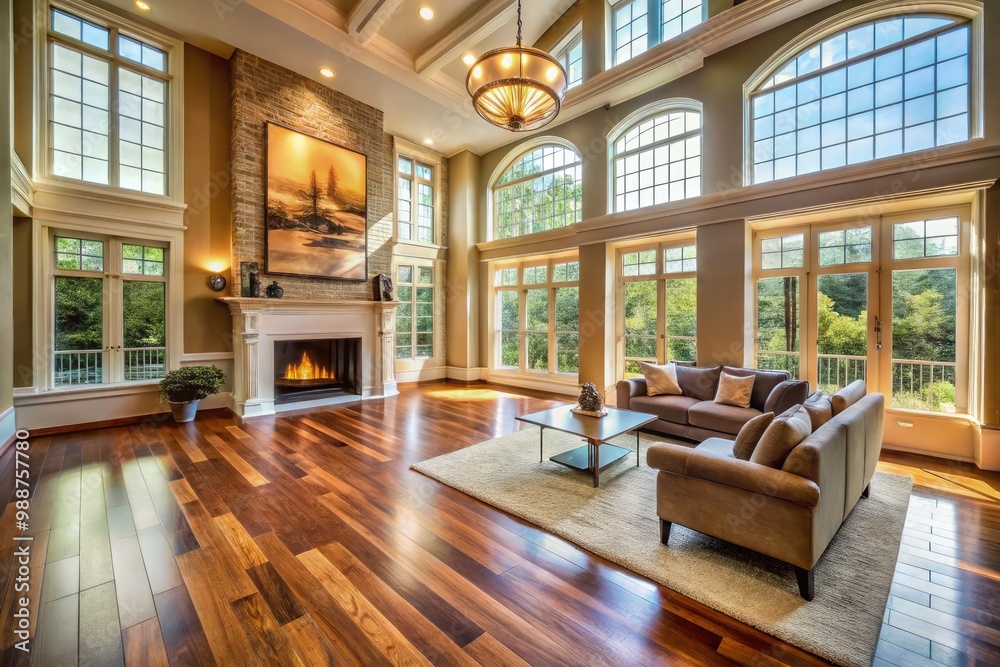 Spacious living areas, hardwood floors, large windows, and elegant fireplaces characterize this architectural style. Spacious living areas, hardwood floors, large windows, and elegant fireplaces characterize this architectural style.