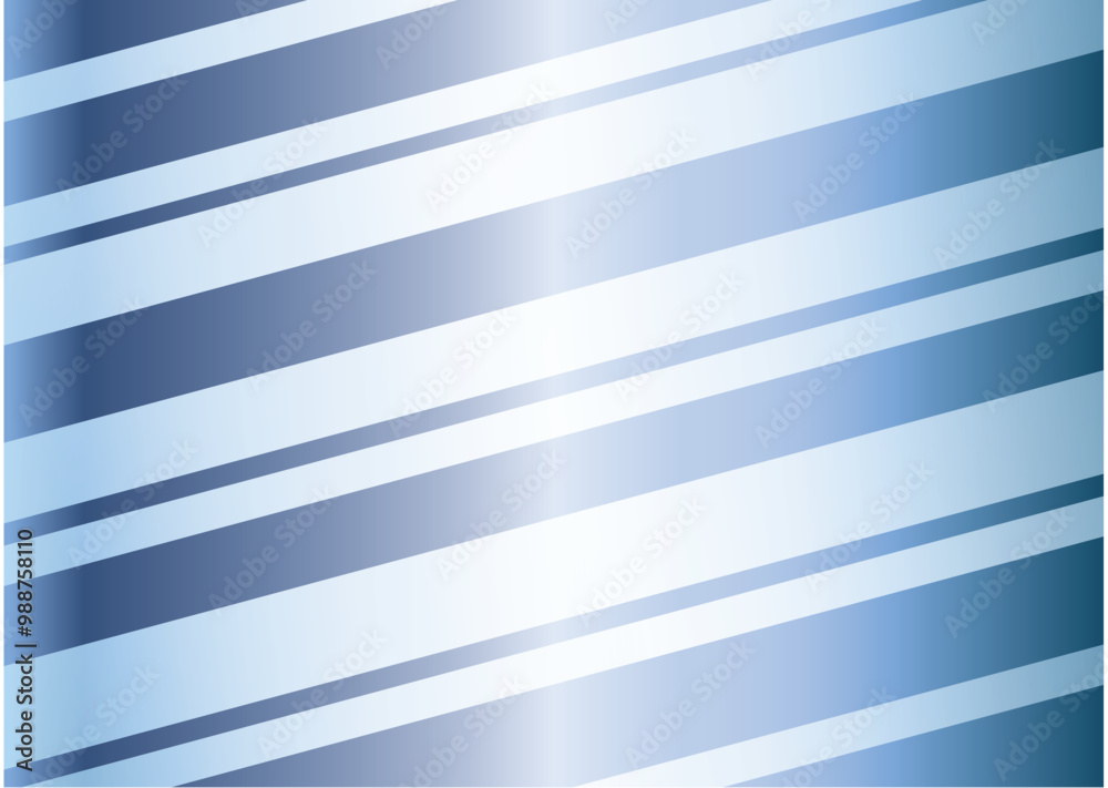 Obraz premium 薄い青色のストライプ柄の背景