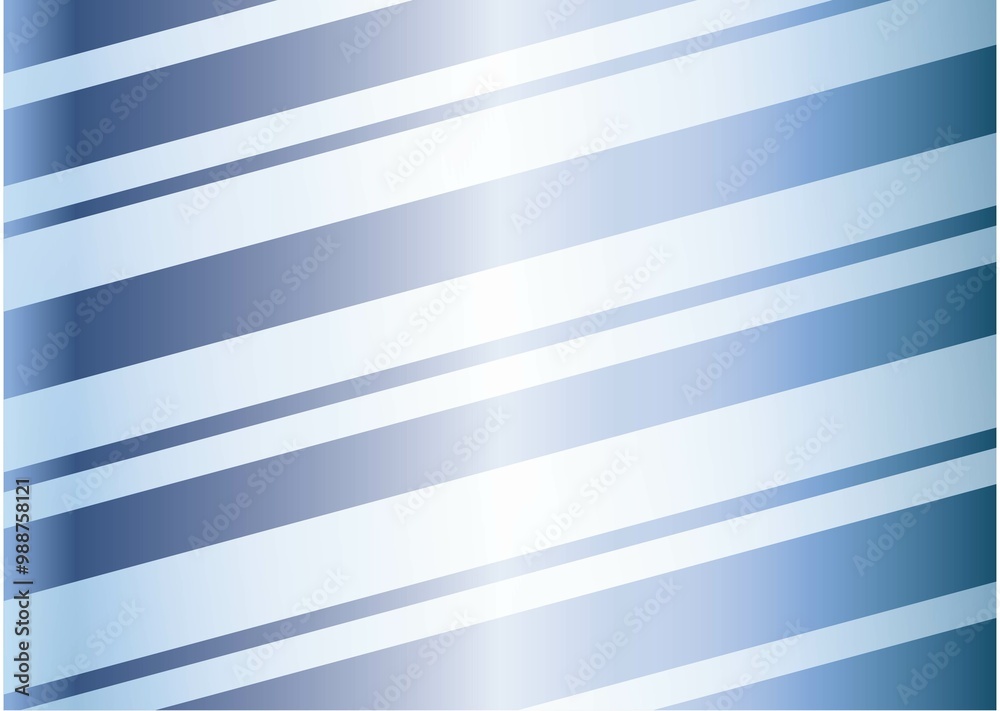 Obraz premium 薄い青色のストライプ柄の背景