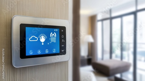 Smart Electric Thermostat for Home Temperature Control