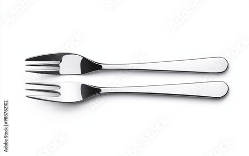 A pair of sleek metal tongs photo