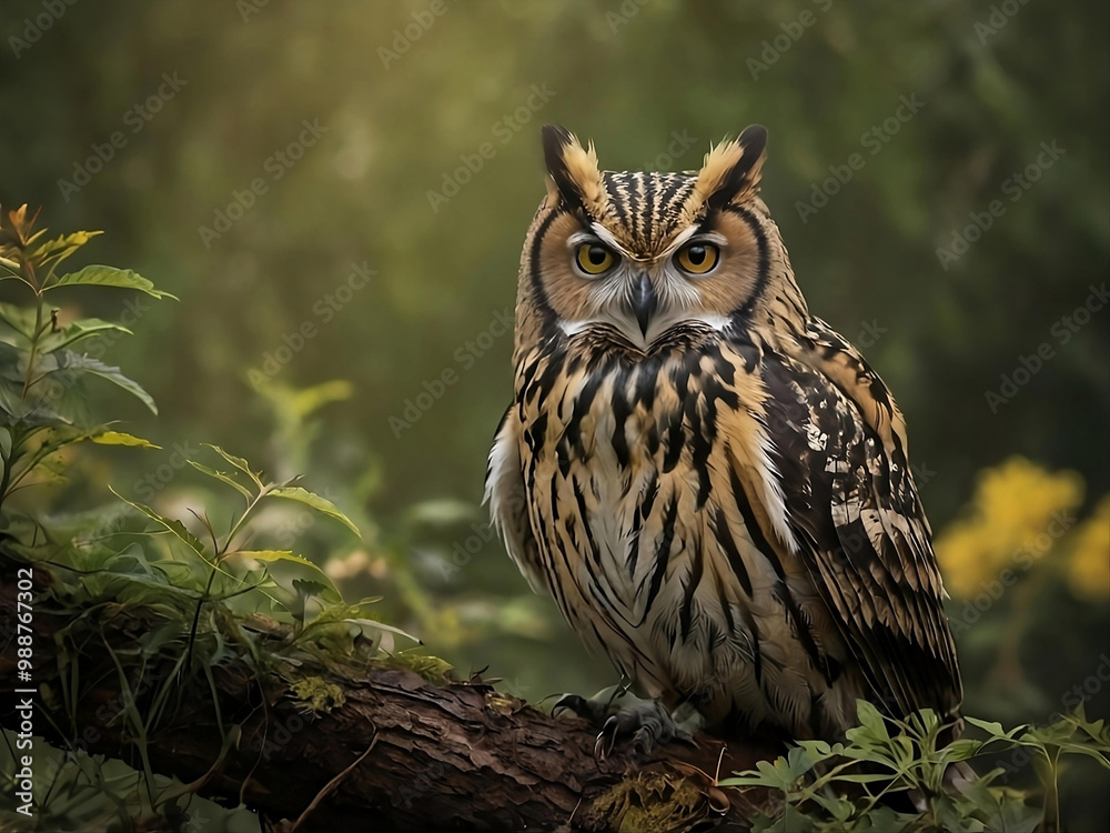 Obraz premium great horned owl