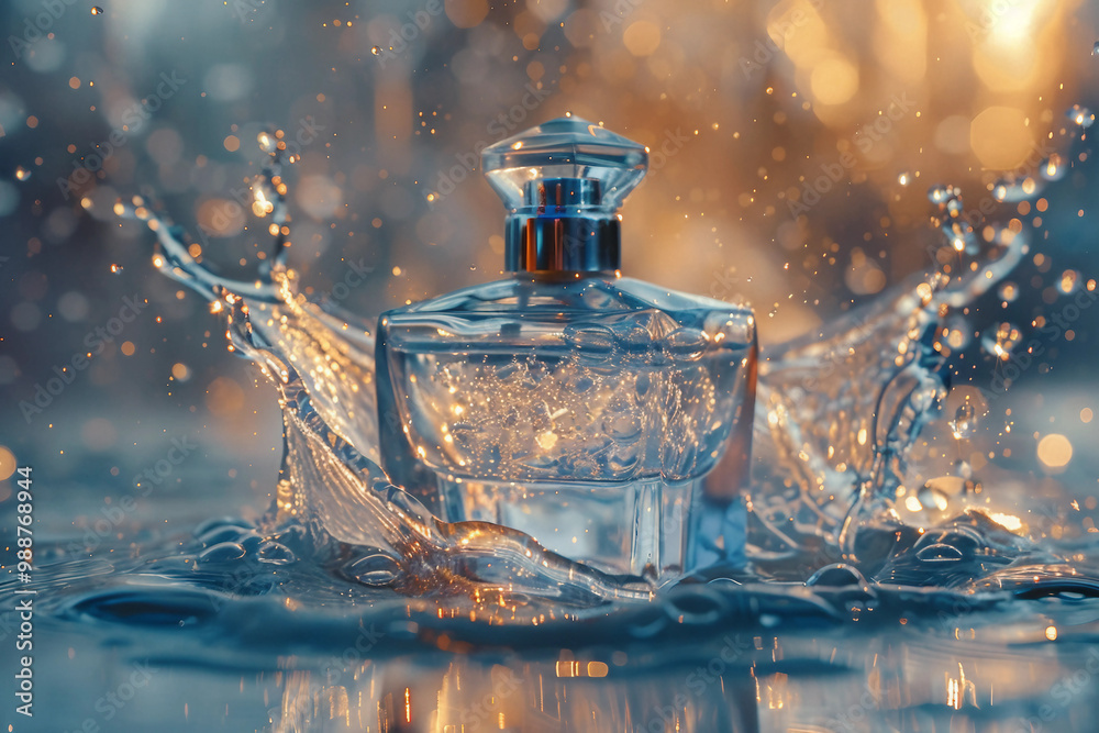Famous aromatherapy perfume brand developing presenting new aromat, beauty lab Generative AI Famous aromatherapy perfume brand developing presenting new aromat, beauty lab Generative AI