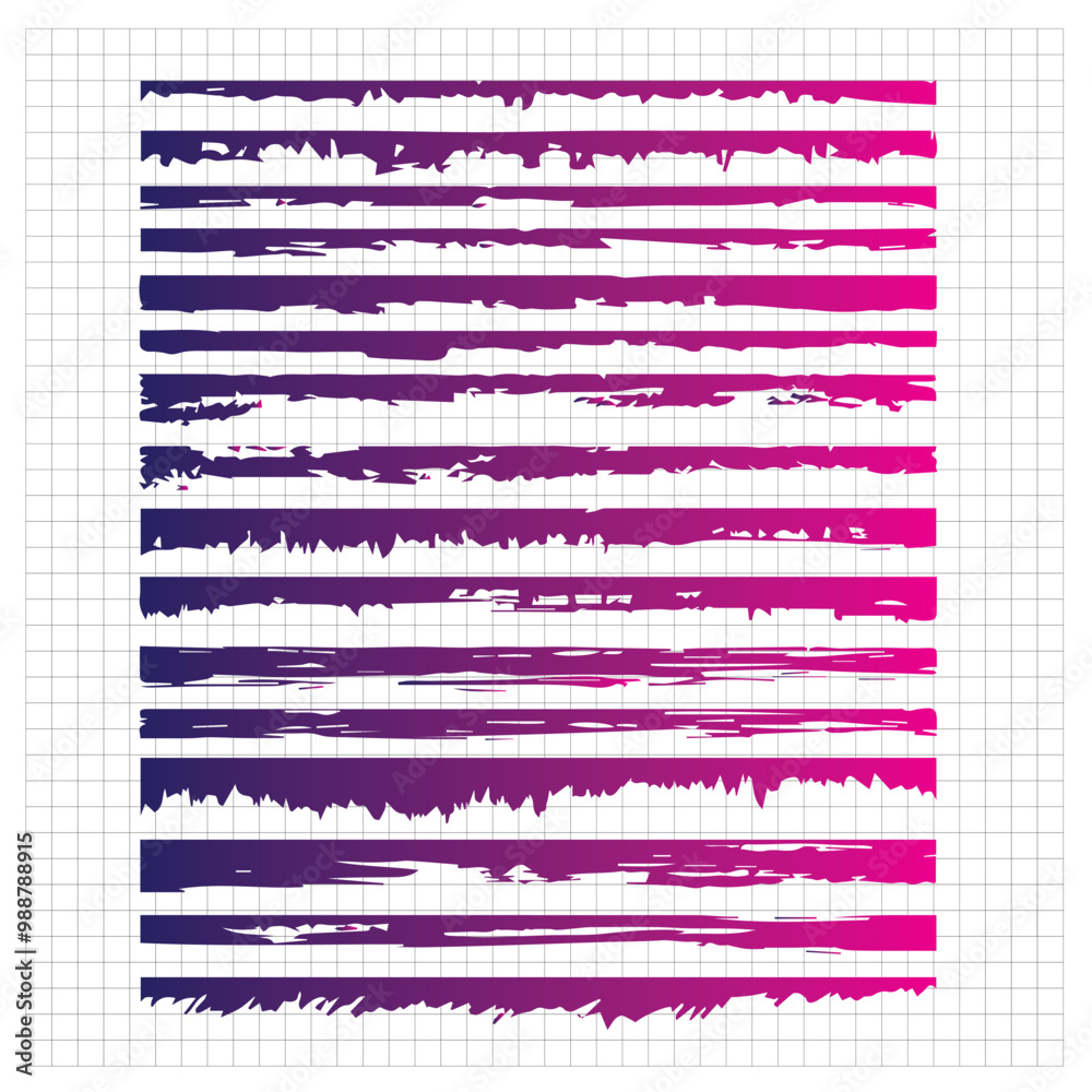 Brush Strokes, set of Brush Strokes, a Vector Illustration with a Brush, a color gradient, an element, a bright sticker, a design with graphic logo symbols, the ability to change color and size.
