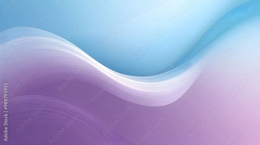 Fototapeta premium Abstract Flow Background in Blue and Purple Colors
