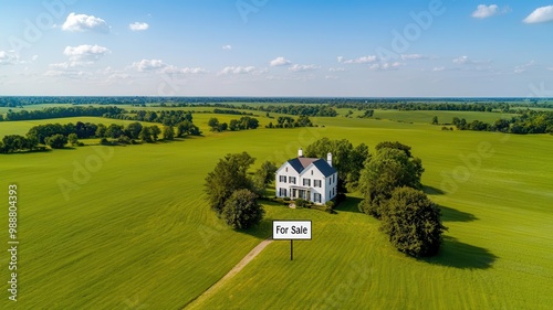 Large countryside estate with acres of land and a 