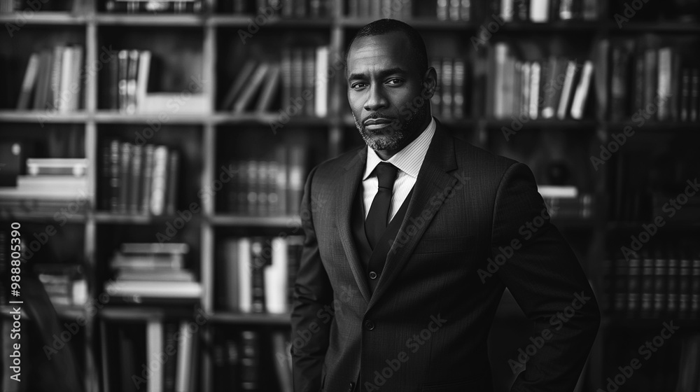 Fototapeta premium Photo of a business man