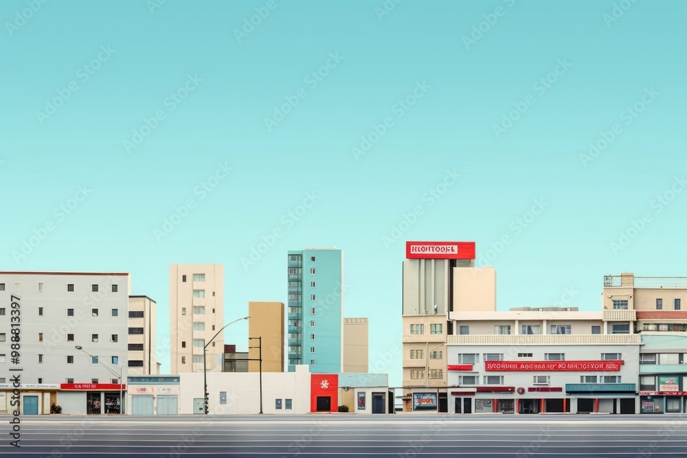 Obraz premium City buildings city architecture cityscape.