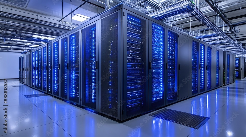 cutting-edge data center server room with advanced network equipment and modern computing systems designed for cloud storage secure data management and high-tech digital infrastructure cutting-edge data center server room with advanced network equipment and modern computing systems designed for cloud storage secure data management and high-tech digital infrastructure