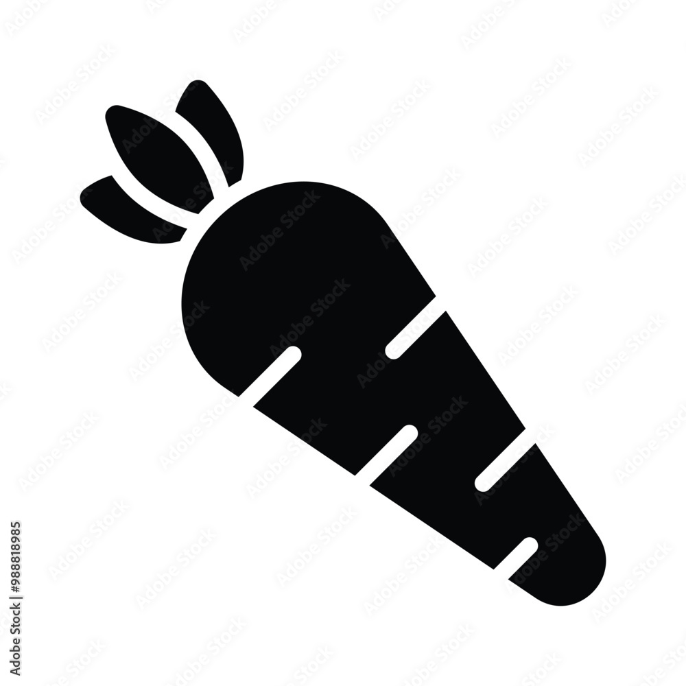 Fresh carrot icon, perfect for healthy eating Fresh carrot icon, perfect for healthy eating