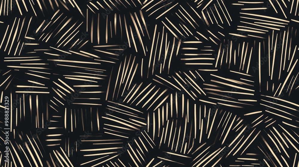 Abstract Seamless Background with Modern Geometric Lines in Black and Gold for Digital and Print Design Abstract Seamless Background with Modern Geometric Lines in Black and Gold for Digital and Print Design