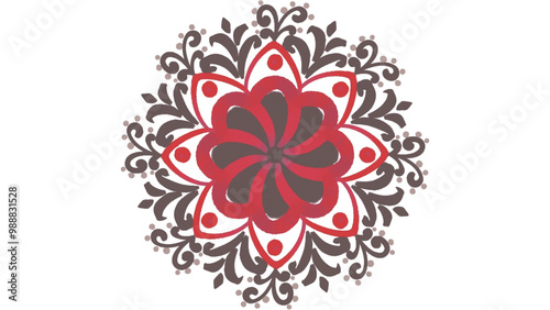 print, flower, henna, retro, black, arabic, ornament, minimal, pattern, fabric, tattoo, decorative, oriental, ethnic, floral, element, decoration, indian line art, circle, style, illustration, silhoue photo