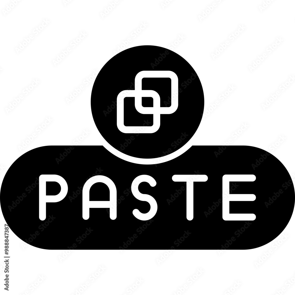 Paste Button Icon