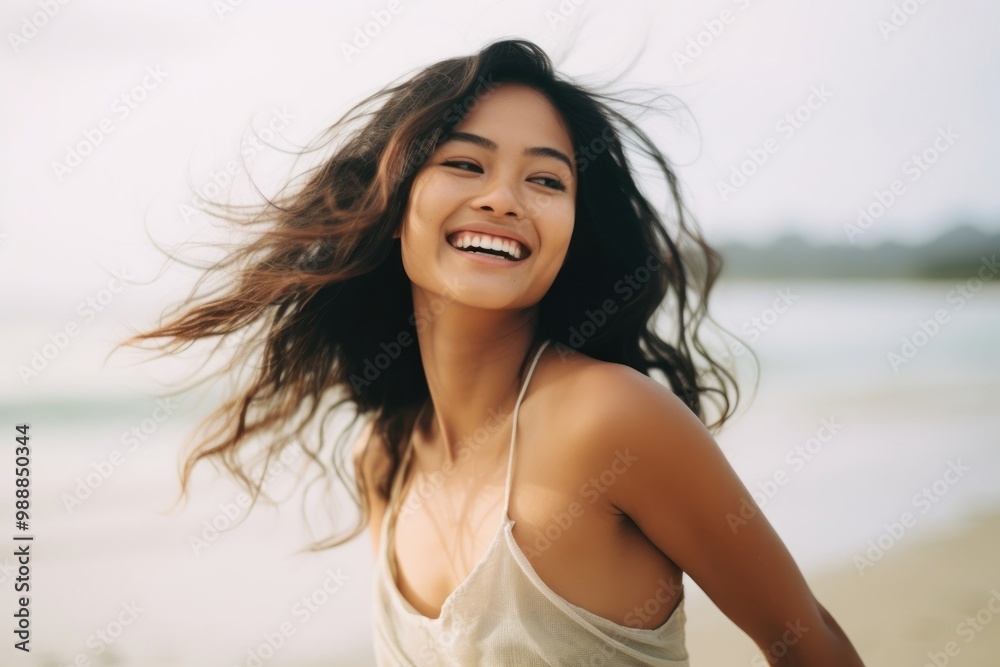 A firm Pacific Islander woman enjoy dance laughing smile adult. A firm Pacific Islander woman enjoy dance laughing smile adult.