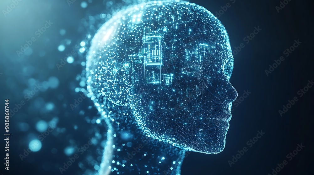 Futuristic Technology: Abstract Digital Interfaces, Data Networks, and AI Conceptual Art Futuristic Technology: Abstract Digital Interfaces, Data Networks, and AI Conceptual Art