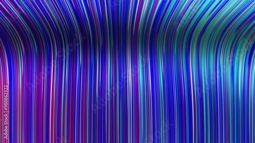 An endless stream of lines. such as cyber technology connections. neon lines abstract background