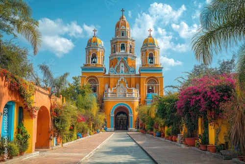 Exploring the Majestic Temple of Saint Anthony of Padua in Aguascalientes, Mexico photo